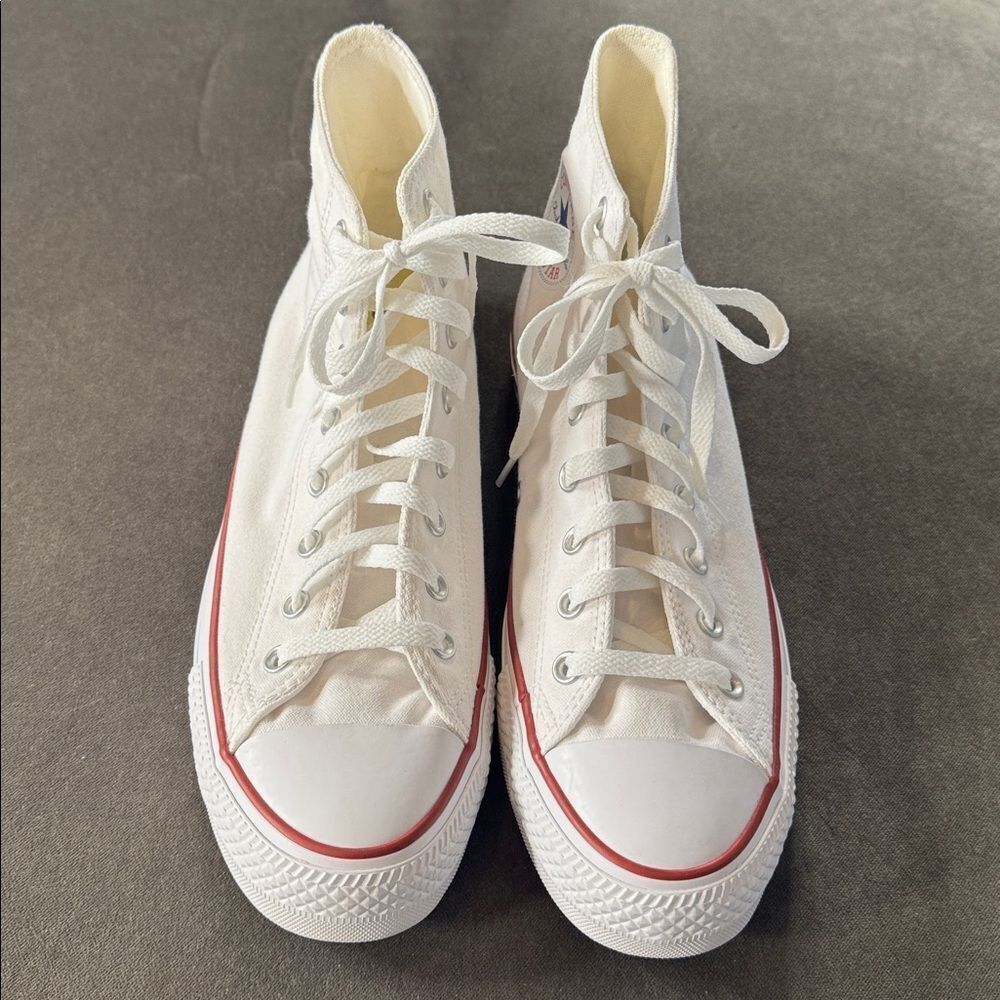 Men’s Converse Chuck Taylor All Stars White High Top Shoes Size 11.5 NEW Unisex - Picture 4 of 10